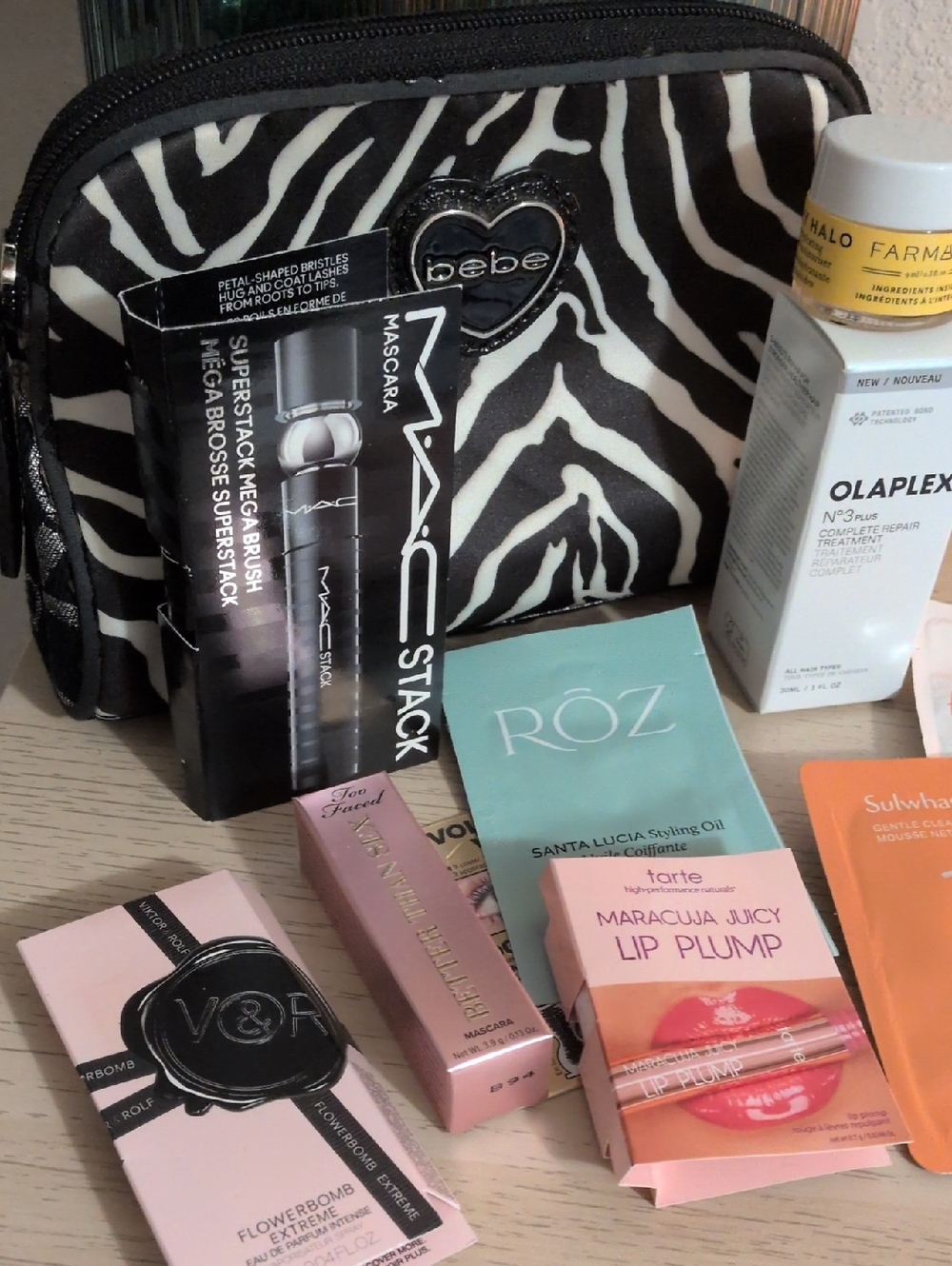 Self Love Bundle - 12 Pc New Sealed MAC Too Faced Olaplex Farmacy Tarte Etc - Picture 2 of 6